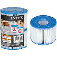 Los mejores  - Intex 55000 - Pack de 2 cartuchos SPA tipo S1- altura de 7.5 cm y diámetros de 10.8-4 cm